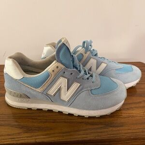 New Balance 574 Rugged Sky Blue White Baby Light Blue